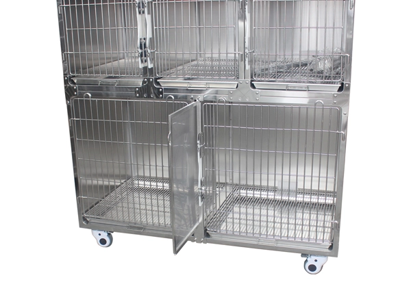 veterinary hospital cages